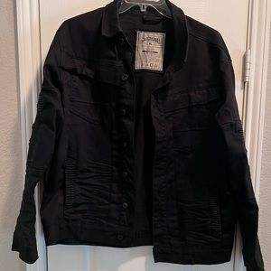 Smokerise denim jacket size xl